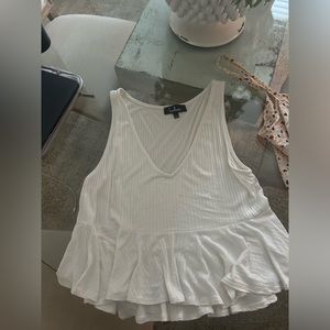 White tank (Lulu’s) size Large